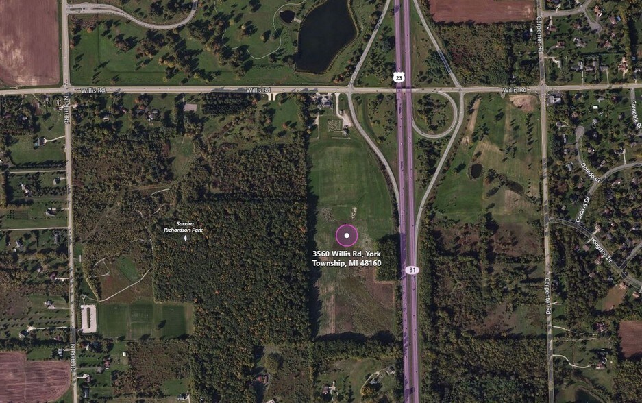 3560 Willis Rd, Milan, MI à vendre - Aérien – Image 2 sur 2
