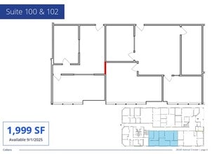 28245 Avenue Crocker, Valencia, CA à louer Plan d’étage– Image 2 sur 2