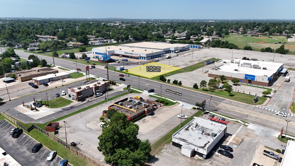 301 S Midwest Blvd, Oklahoma City, OK à vendre - Aérien – Image 1 sur 3
