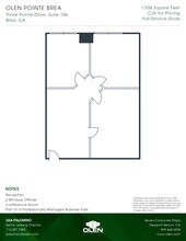 3 Pointe Dr, Brea, CA à louer Plan d’étage– Image 1 sur 1