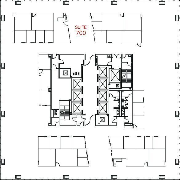 200 Spectrum Center Dr, Irvine, CA à louer Plan d’étage– Image 1 sur 1