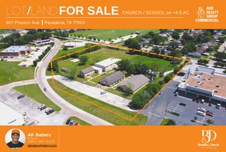 Plus de détails pour 907 Preston Ave, Pasadena, TX - Spécialisé à vendre
