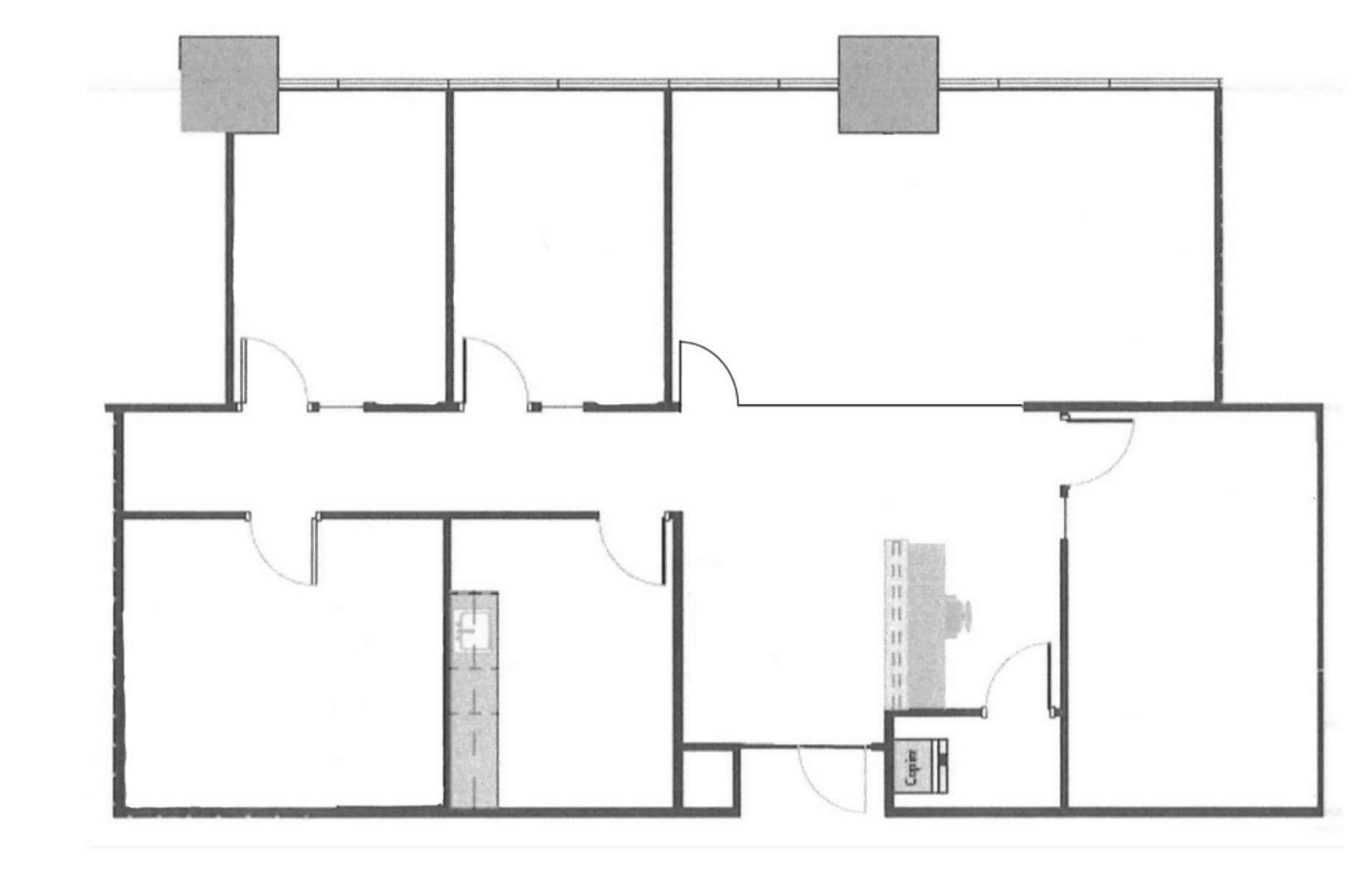1801 Broadway, Denver, CO à louer Plan d’étage– Image 1 sur 1
