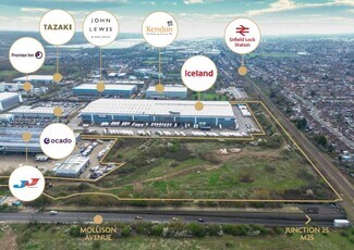 Plus de détails pour Mollison Av, Enfield - Terrain à vendre