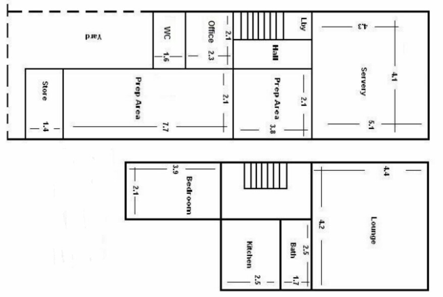 45 Atherley Rd, Shanklin à vendre - Plan d’étage – Image 2 sur 2