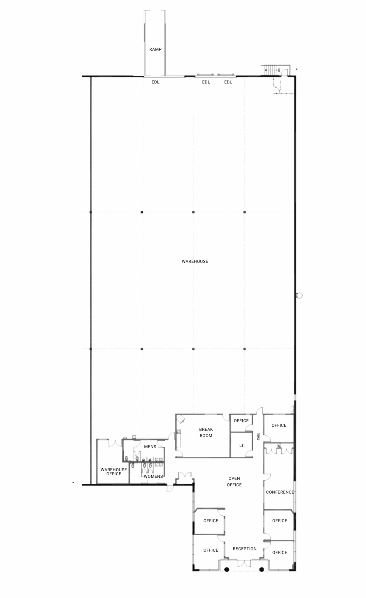 9142-9160 Norwalk Blvd, Santa Fe Springs, CA à louer Plan d’étage– Image 1 sur 3