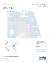 8383 Wilshire Blvd, Beverly Hills, CA à louer Plan d’étage– Image 1 sur 1