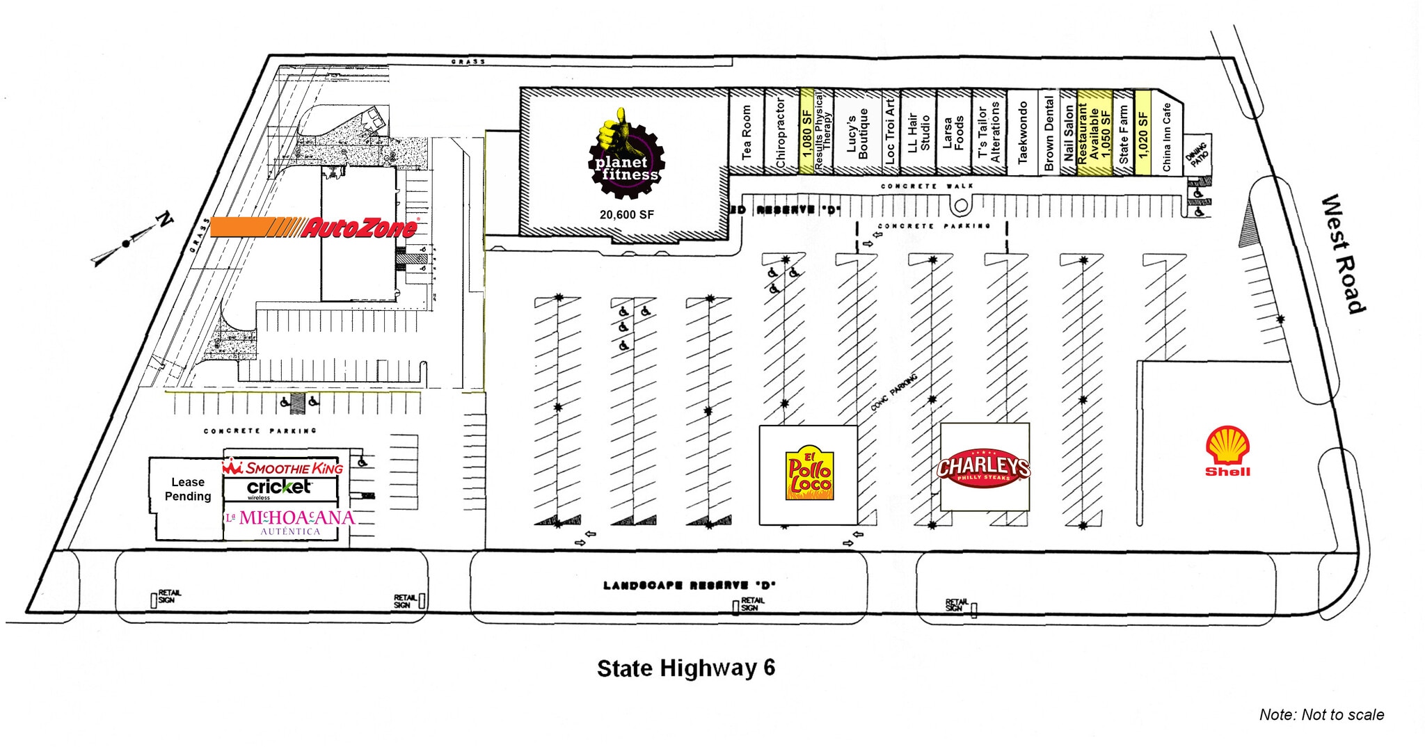 8475 N Hwy 6, Houston, TX à louer Plan de site– Image 1 sur 1