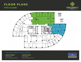 7501 Greenway Center Dr, Greenbelt, MD à louer Plan d’étage– Image 1 sur 1