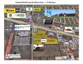 Plus de détails pour 4294 Treanor Dr, Abilene, TX - Terrain à vendre