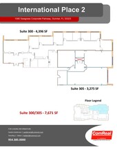 1580 Sawgrass Corporate Pky, Sunrise, FL à louer Plan d’étage– Image 2 sur 2