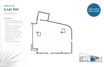 4008-4300 Legendary Dr, Destin, FL à louer Plan d’étage– Image 1 sur 1