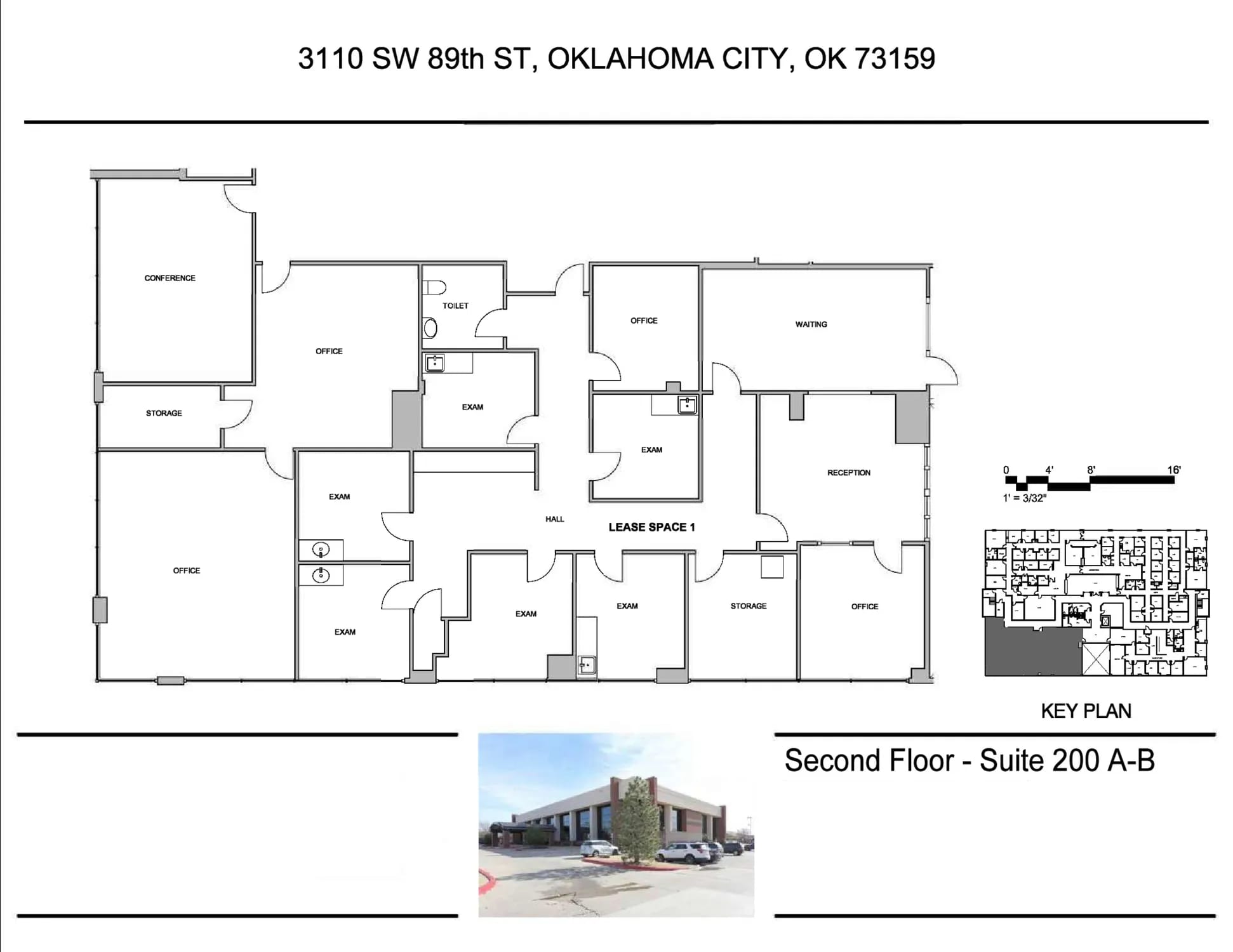 3110 SW 89th St, Oklahoma City, OK à louer Plan d’étage– Image 1 sur 8