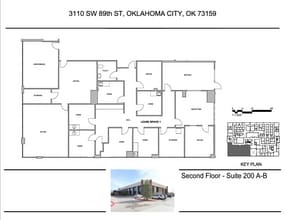 3110 SW 89th St, Oklahoma City, OK à louer Plan d’étage– Image 1 sur 8