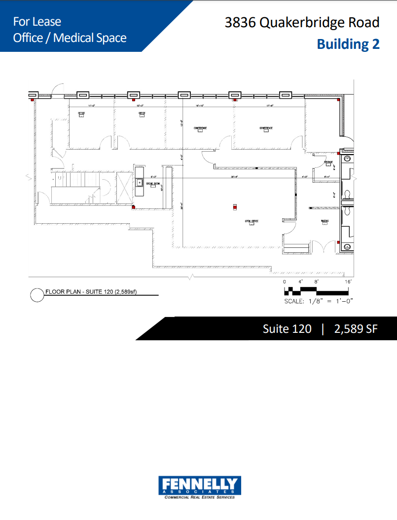 3836 Quakerbridge Rd, Hamilton, NJ à louer Plan d’étage– Image 1 sur 1