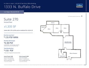 1333 N Buffalo Dr, Las Vegas, NV à louer Plan d’étage– Image 1 sur 1