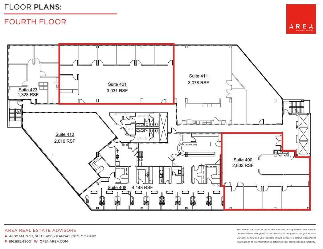 801 W 47th St, Kansas City, MO à louer Plan d’étage– Image 1 sur 1