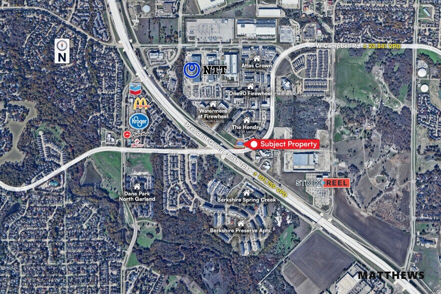 The Heights At Campfire Crossing 2000 W Campbell Rd, Garland, TX à louer - Photo de l’immeuble – Image 2 sur 2