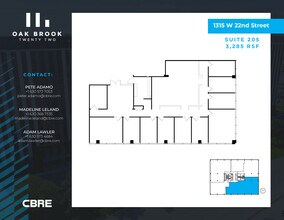 1315 W 22nd St, Oak Brook, IL à louer Photo intérieure– Image 1 sur 1