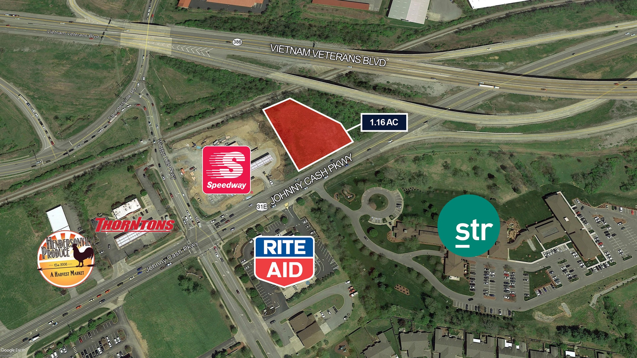 774-776 E Main St, Hendersonville, TN à vendre Aérien– Image 1 sur 5