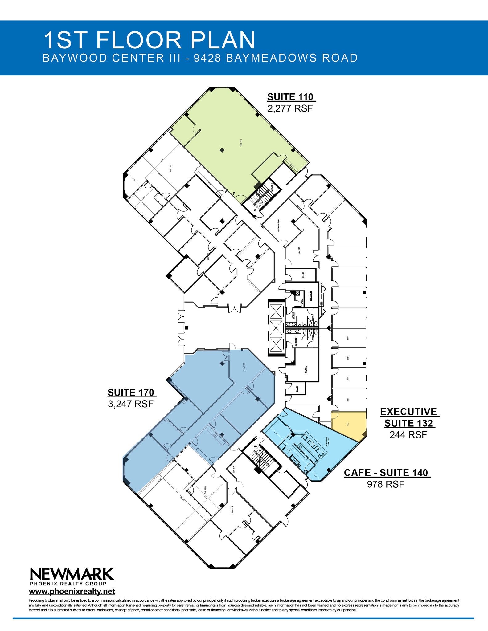 9428 Baymeadows Rd, Jacksonville, FL à louer Plan d’étage– Image 1 sur 1