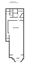 657-657a Green Lanes, Londres à louer Plan d’étage– Image 2 sur 2