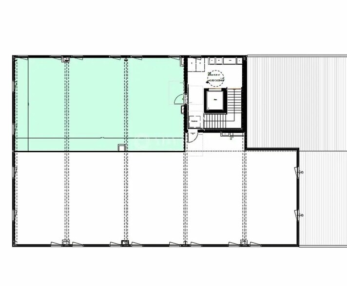 Bureau dans Sète à vendre - Plan d’étage – Image 2 sur 4