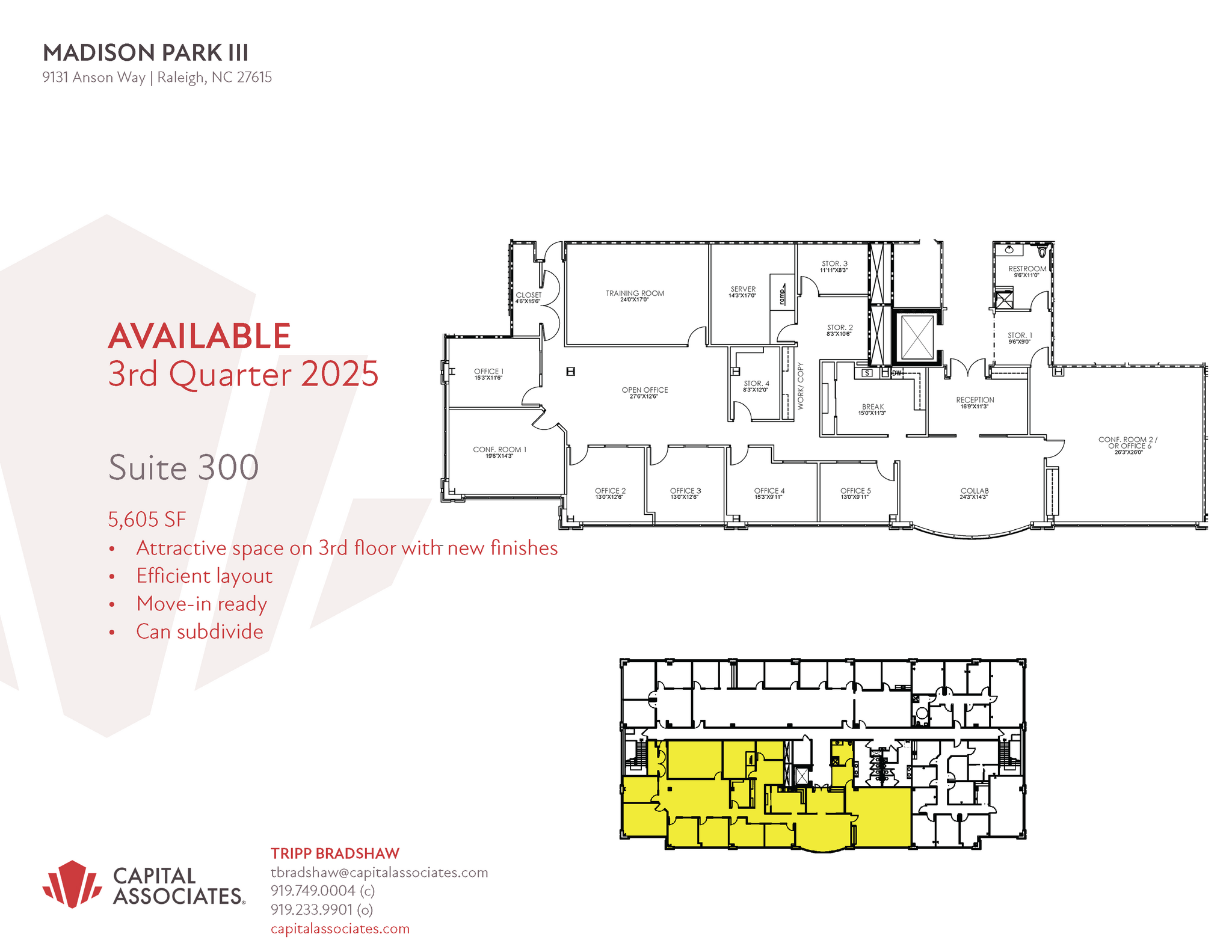 9131 Anson Way, Raleigh, NC à louer Plan d’étage– Image 1 sur 1