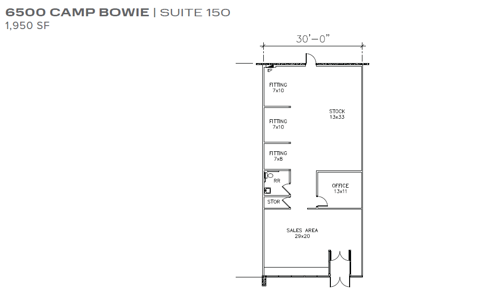 6500 Camp Bowie Blvd, Fort Worth, TX à louer Photo de l’immeuble– Image 1 sur 1