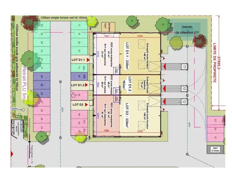 Local d'activités dans Villefranche-sur-Saône à vendre Plan de site– Image 1 sur 4