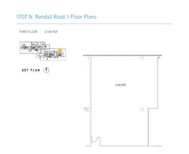 1707 N Randall Rd, Elgin, IL à louer Plan d’étage– Image 2 sur 5