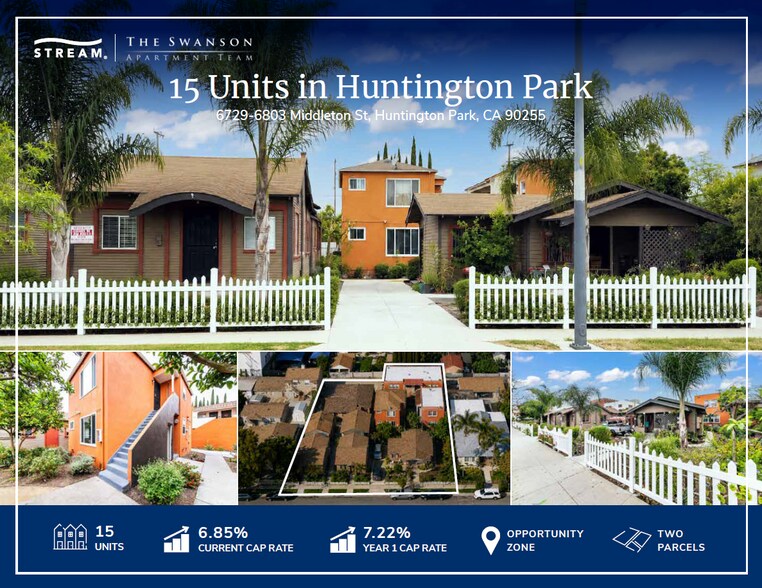 6729-6731 Middleton St, Huntington Park, CA à vendre - Photo de l’immeuble – Image 1 sur 19