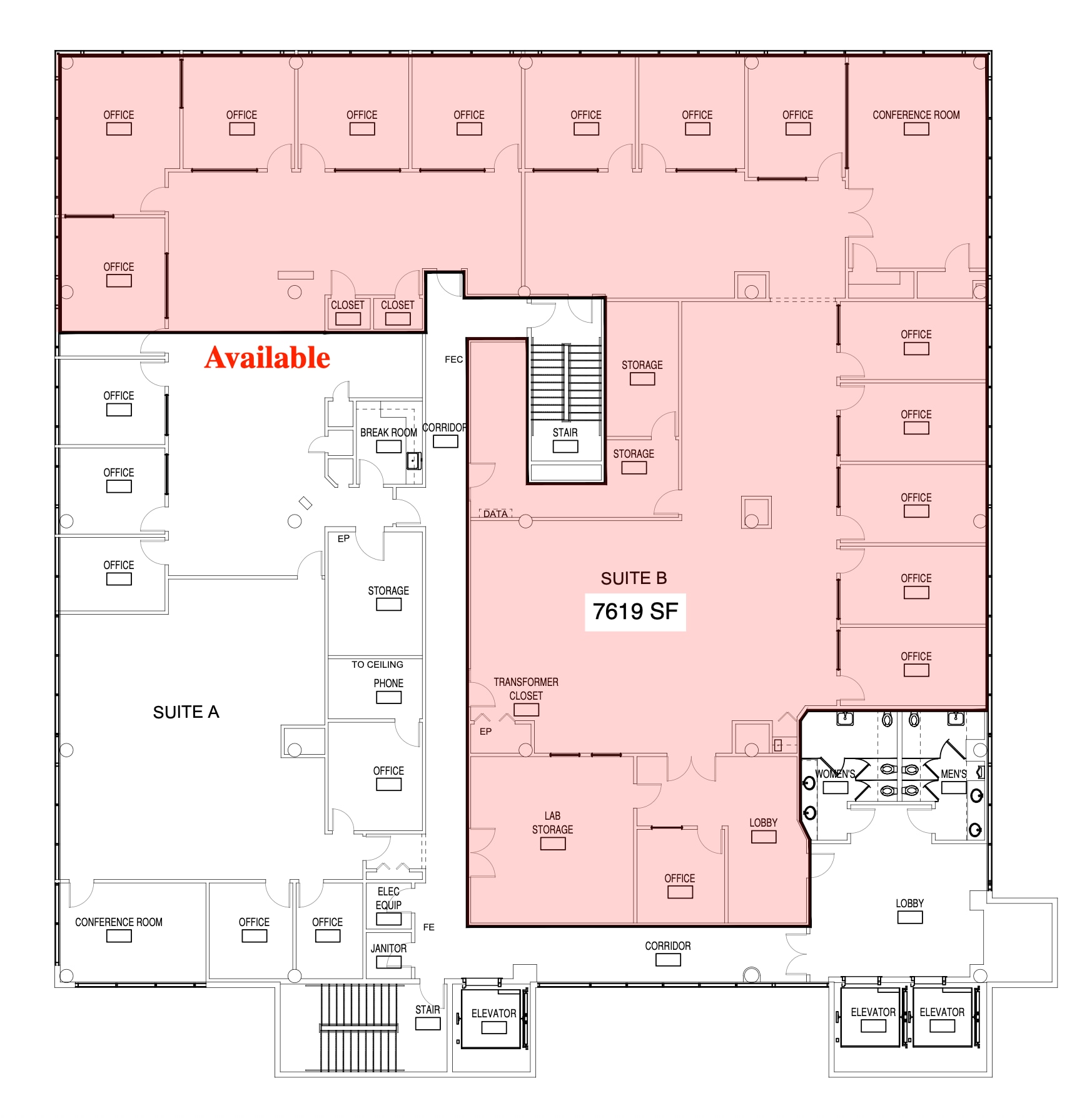 709 S Harbor City Blvd, Melbourne, FL à louer Plan d’étage– Image 1 sur 1