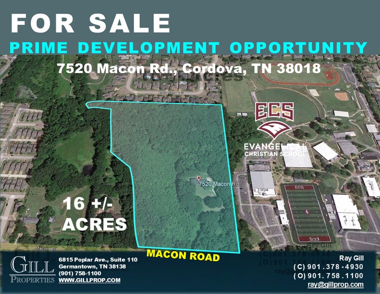 7520 Macon Rd, Cordova, TN à vendre - Photo de l’immeuble – Image 2 sur 7