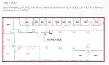 1627 Main St, Kansas City, MO à louer Plan d’étage– Image 1 sur 1