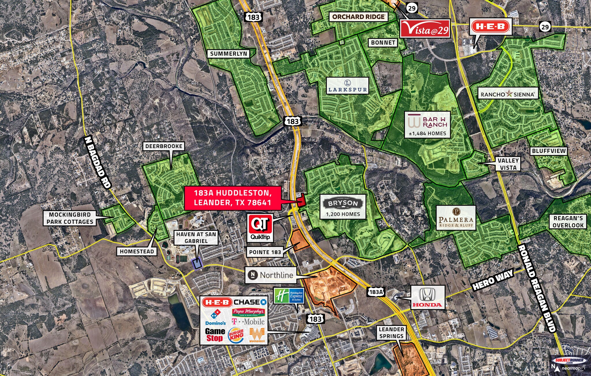 183A & Bryson Ridge Trl, Leander, TX à vendre Photo de l’immeuble– Image 1 sur 4