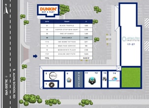 2111 S Alma School Rd, Mesa, AZ à louer Plan de site– Image 2 sur 20