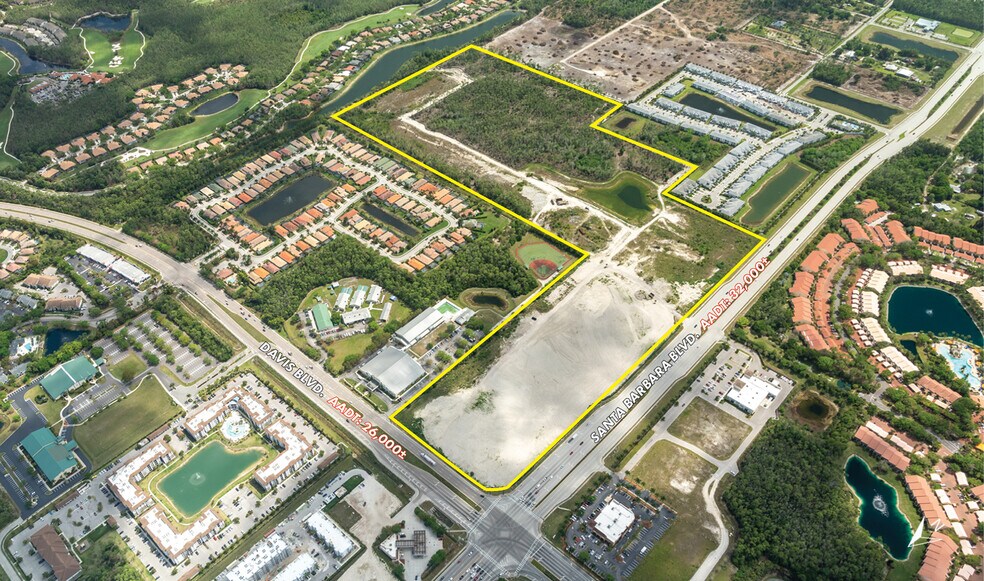 4886 Santa Barbara Blvd., Naples, FL à vendre - Aérien – Image 1 sur 16