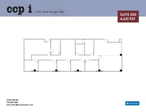 3131 S Vaughn Way, Aurora, CO à louer Plan de site– Image 2 sur 2