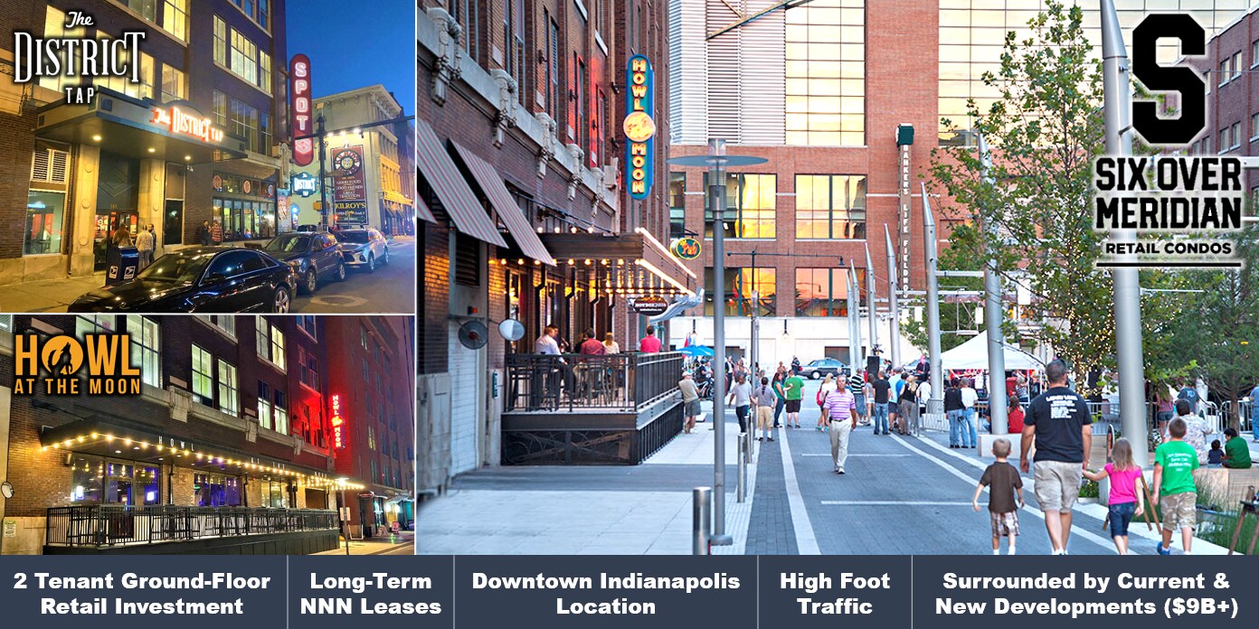 Six Over Meridian NNN Retail Condos portefeuille de 2 biens à vendre sur LoopNet.fr Photo principale– Image 1 sur 5