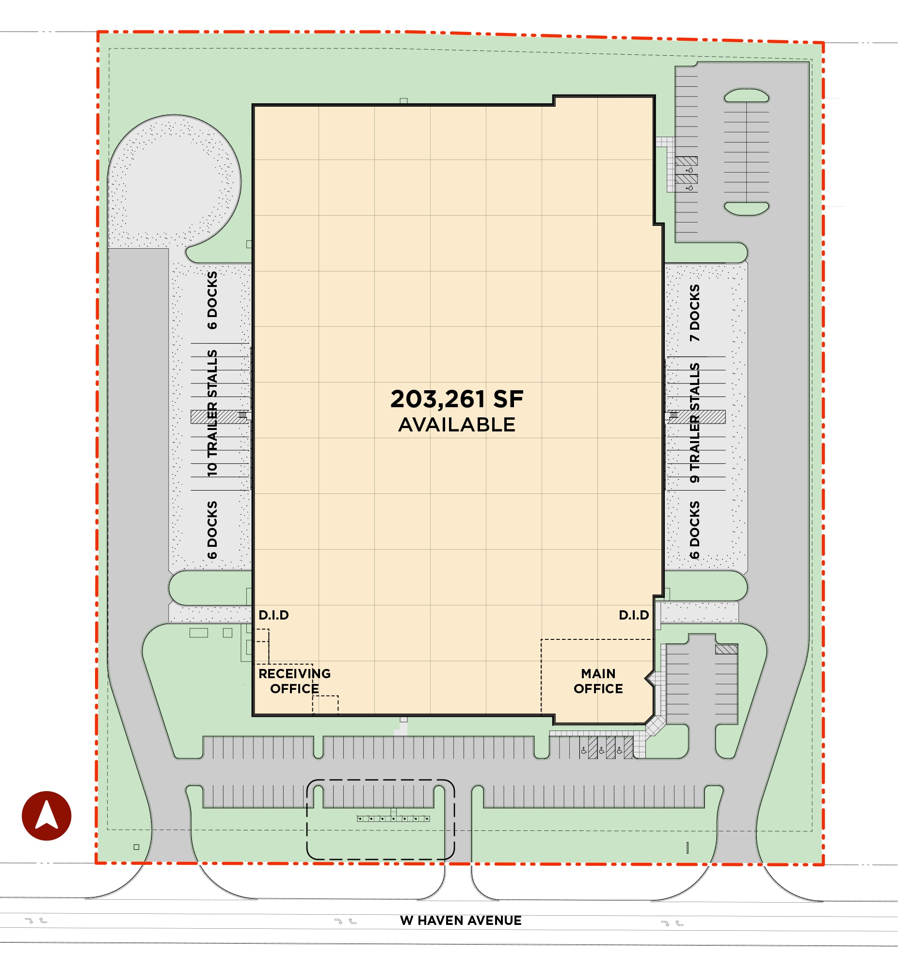 2301 W Haven Ave, New Lenox, IL à louer Plan de site– Image 1 sur 7