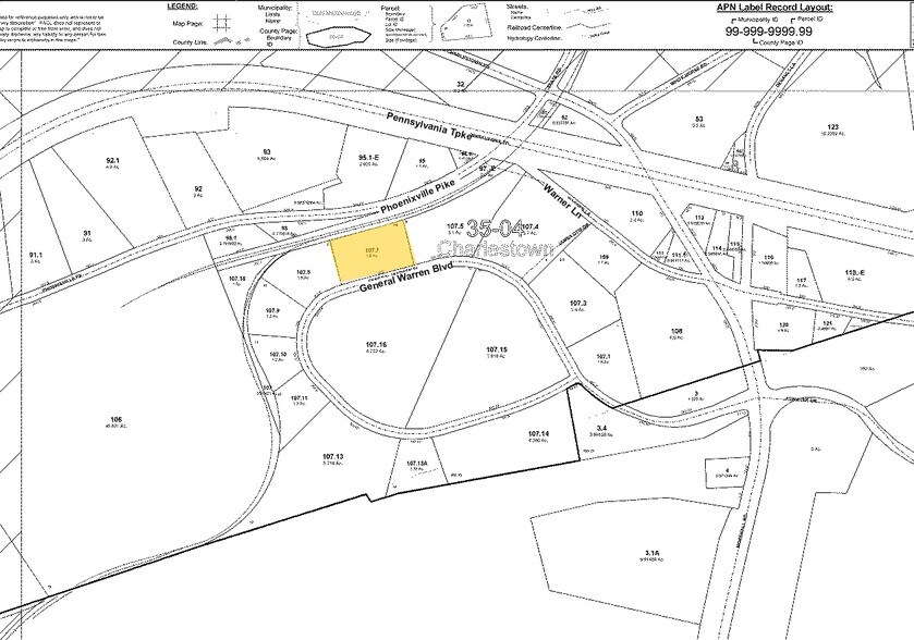 43 General Warren Blvd, Malvern, PA à louer - Plan cadastral – Image 2 sur 14