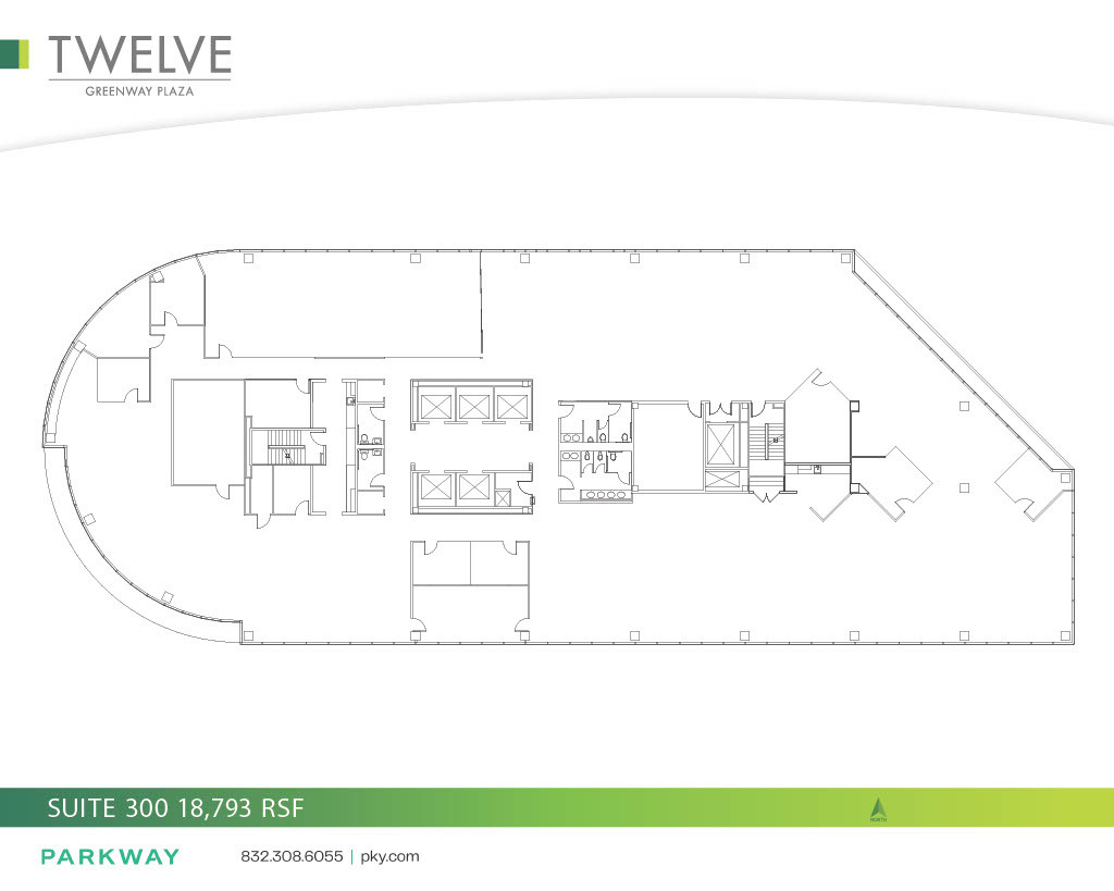 12 Greenway Plz, Houston, TX à louer Plan d’étage– Image 1 sur 1