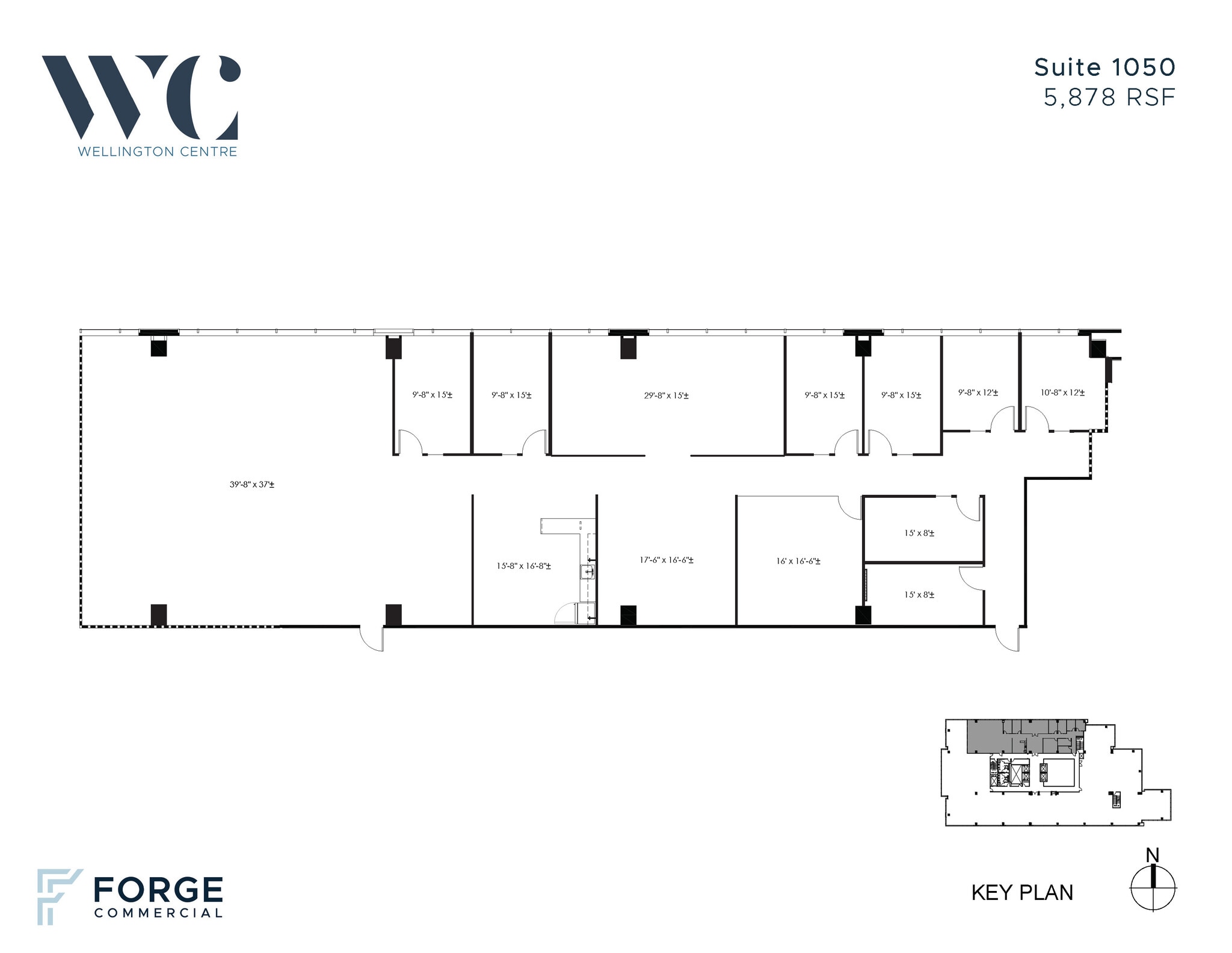 14643 N Dallas Pky, Dallas, TX à louer Plan d’étage– Image 1 sur 1