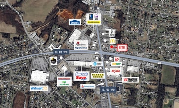 548 Sunnyside Hts, McMinnville, TN - VUE AÉRIENNE  vue de carte
