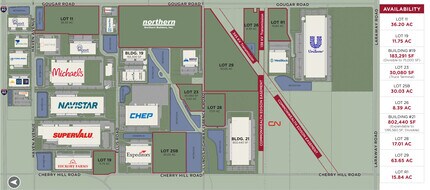 0 Ellis Rd, Joliet, IL à louer Plan de site– Image 1 sur 1