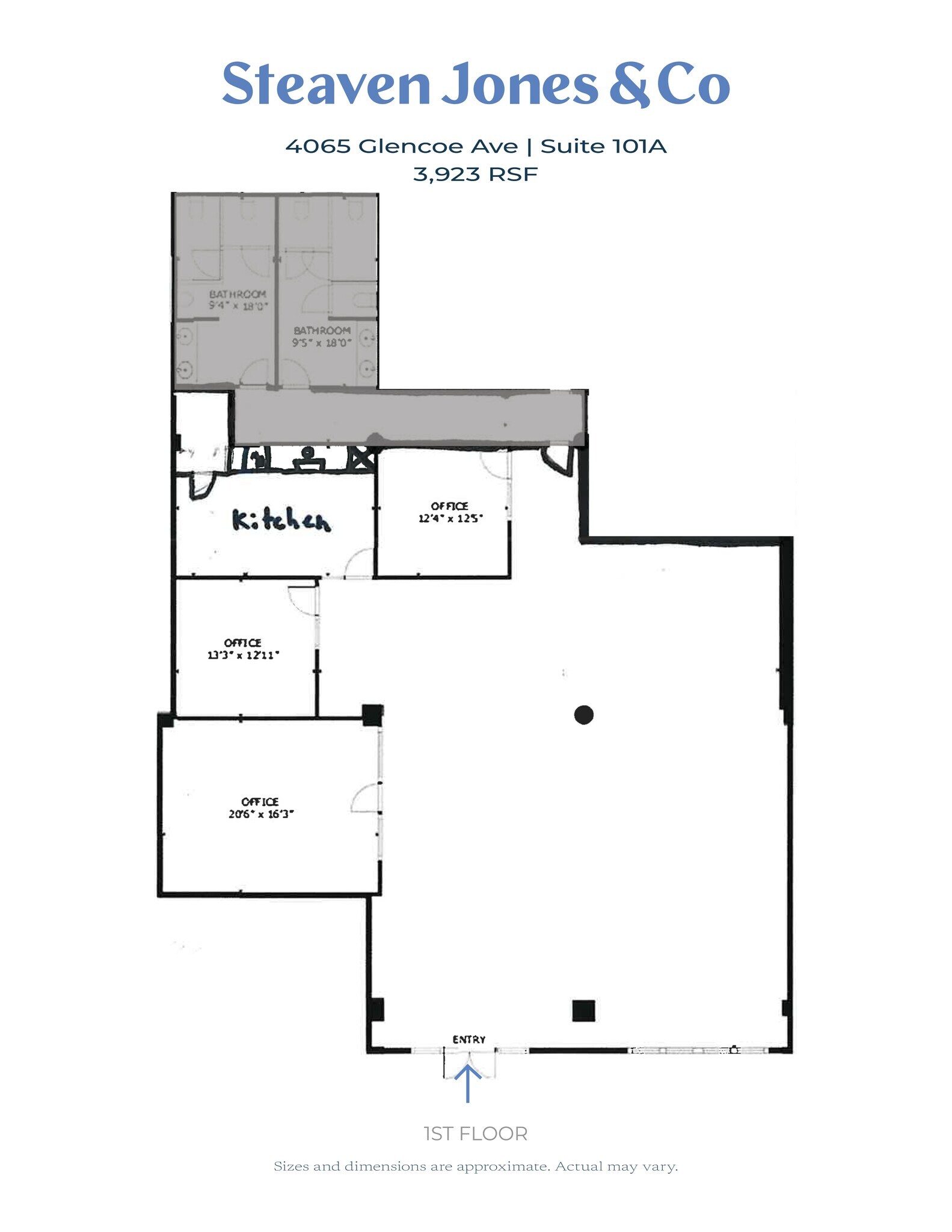 4061-4065 Glencoe Ave, Marina del Rey, CA à louer Plan de site– Image 1 sur 9