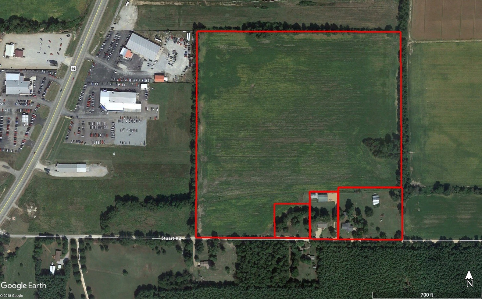 Greene County 921 Rd, Paragould, AR à vendre Aérien– Image 1 sur 2