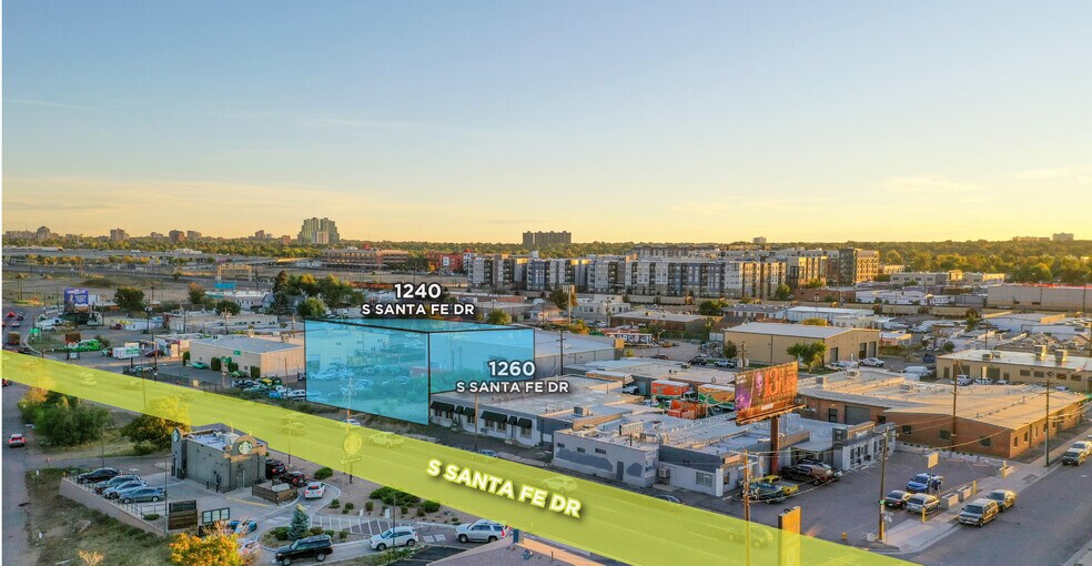1240 S Santa Fe Dr, Denver, CO à vendre - Photo de l’immeuble – Image 2 sur 11