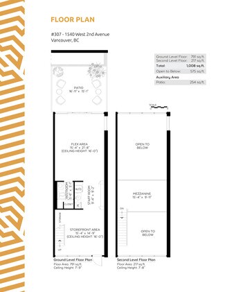 Plus de détails pour 1540 2 Nd Av W, Vancouver, BC - Local d’activités à vendre